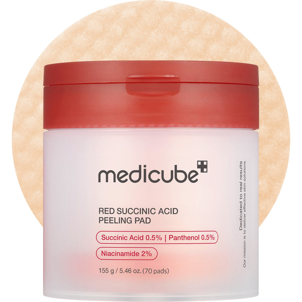 Red Succinic Acid Panthenol Pads N6