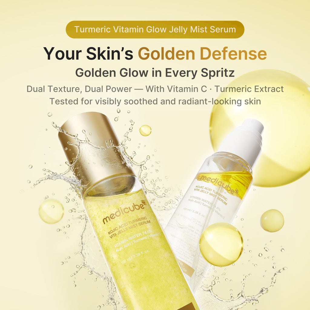 Kojic Acid Turmeric Vitamin Gold Jelly Mist Serum B1