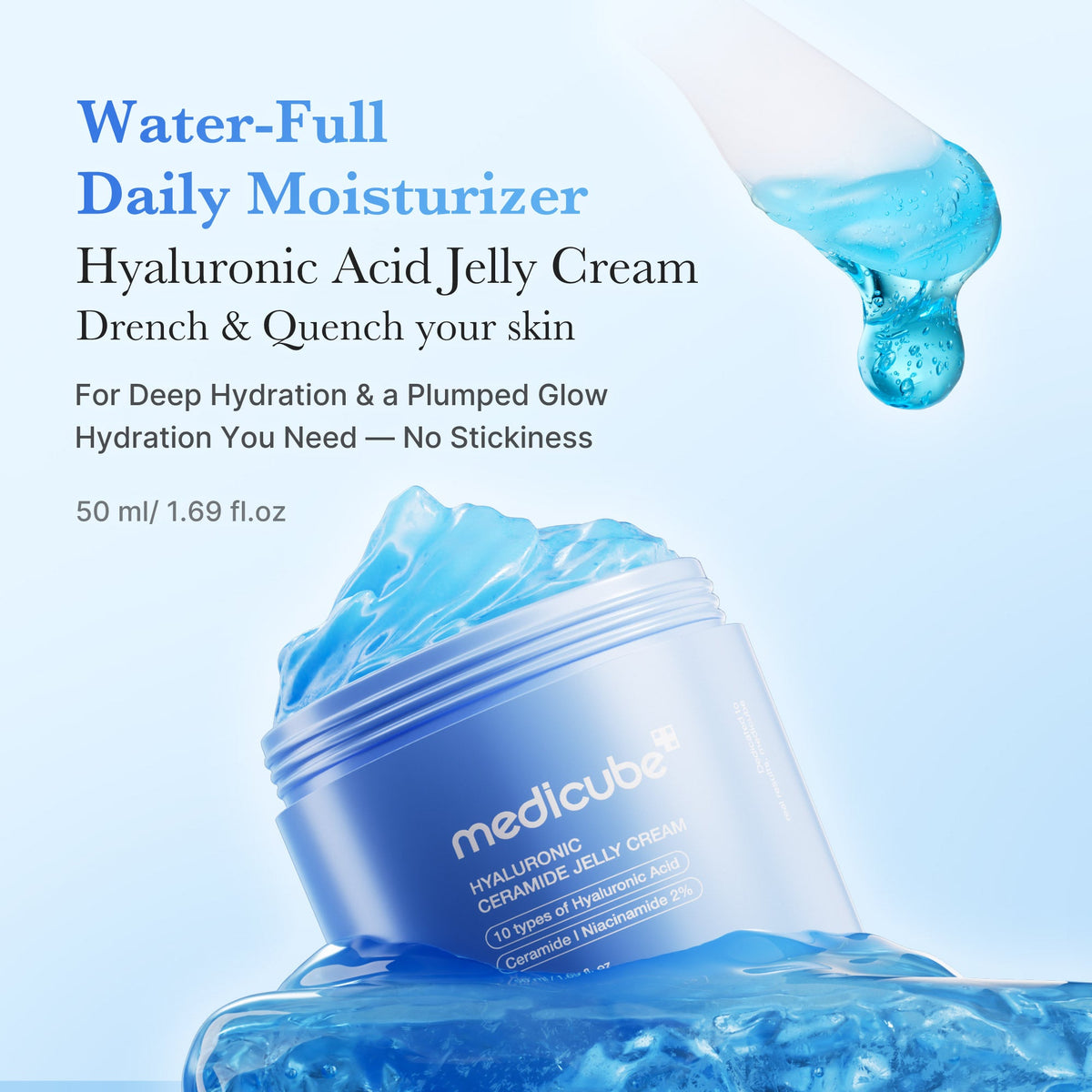 Hyaluronic Ceramide Moisturizing Jelly Cream G2