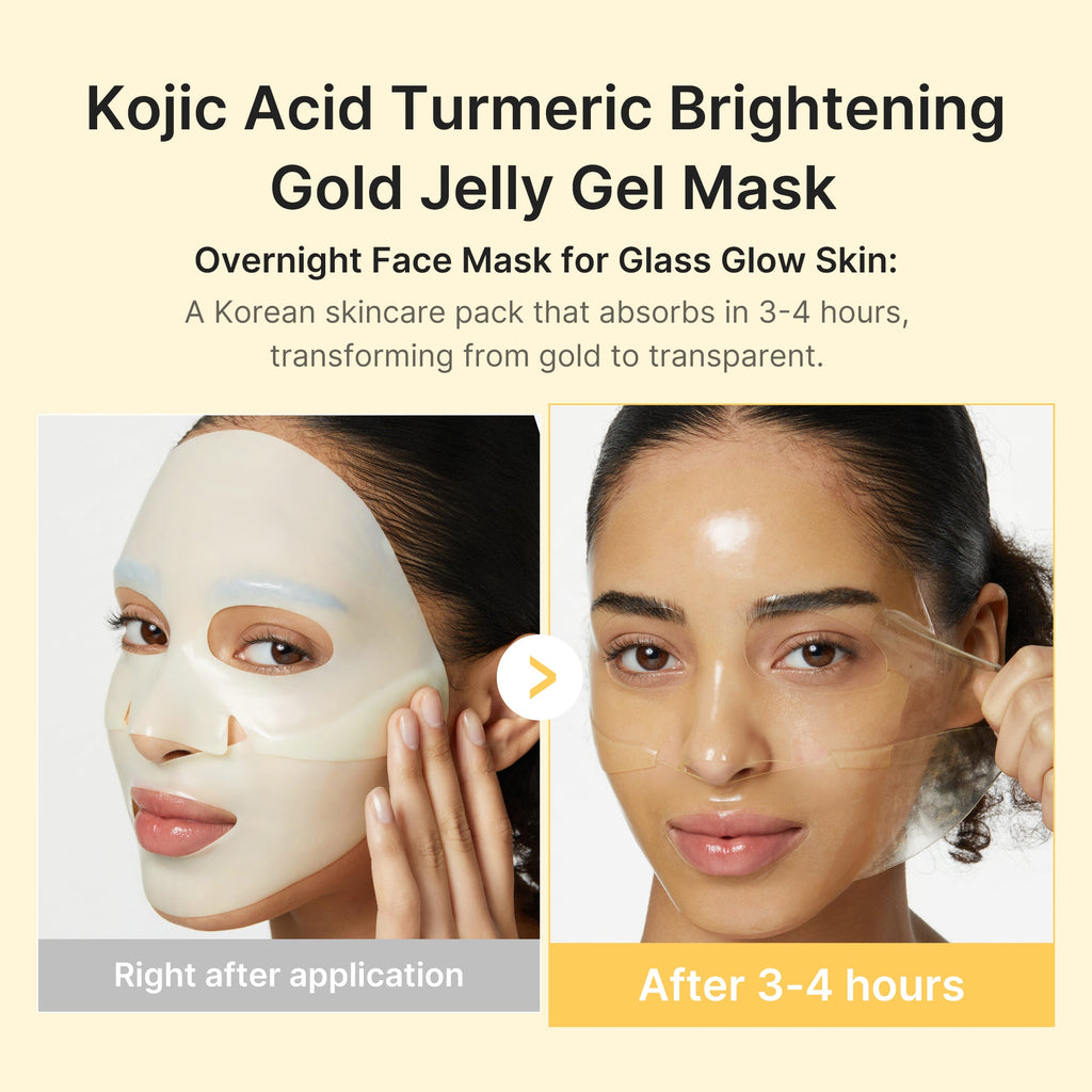 Kojic Acid Turmeric Gold Jelly Gel Mask E9