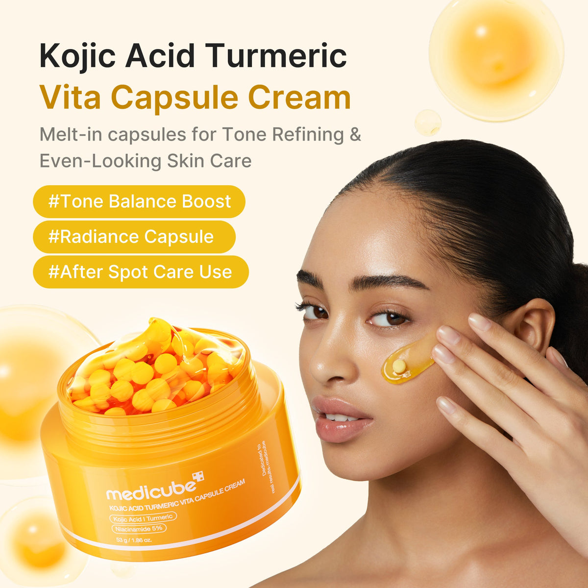 Kojic Acid Turmeric Vita Capsule Cream D0