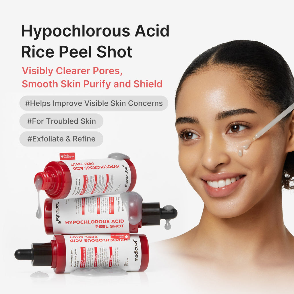 Hypochlorous Acid Rice Peel Shot V6