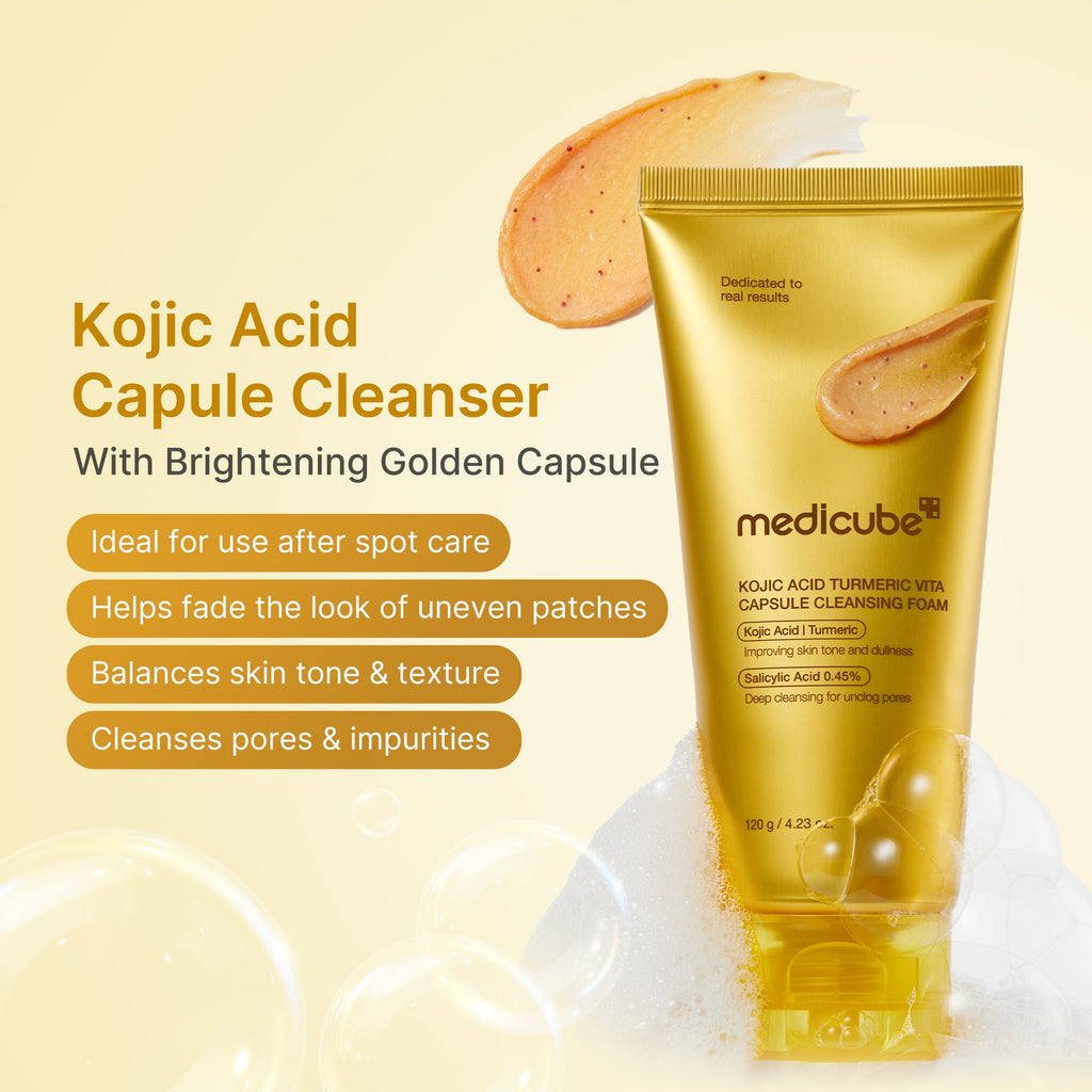 Kojic Acid Turmeric Vita Capsule Foam Cleanser V0