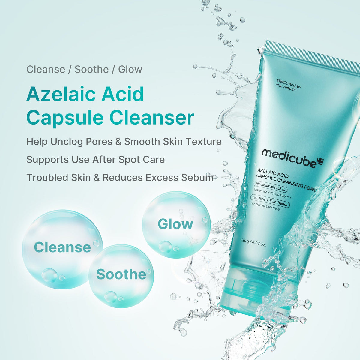 Azelaic Acid Capsule Foam Cleanser V0