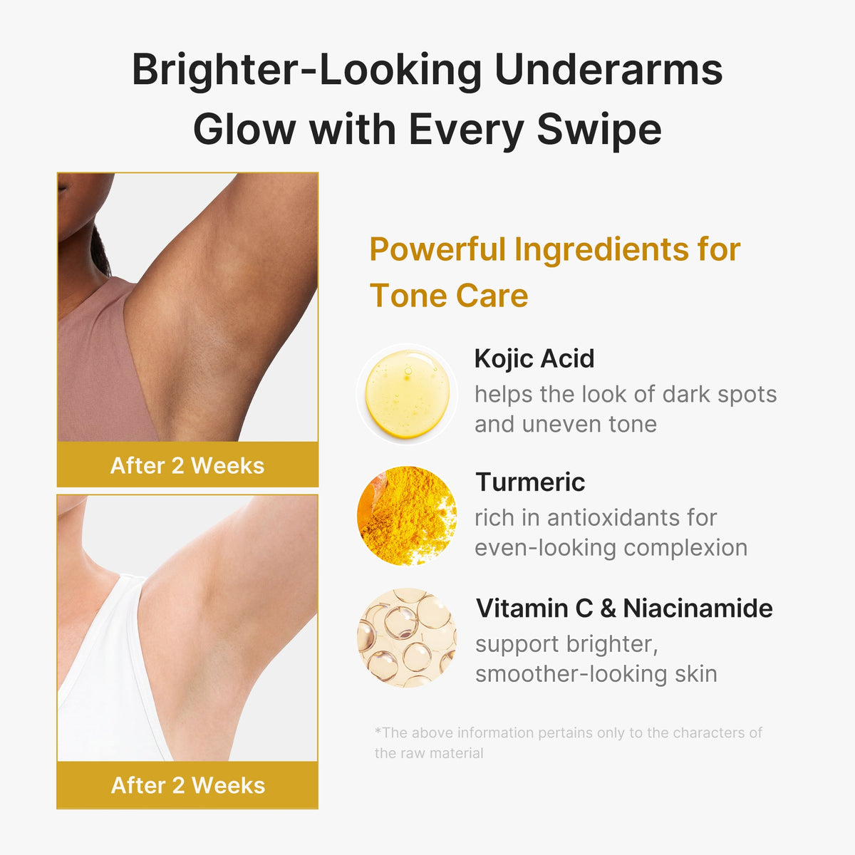 Kojic Acid Brightening Deodorant (Vanilla & Pistachio) G6