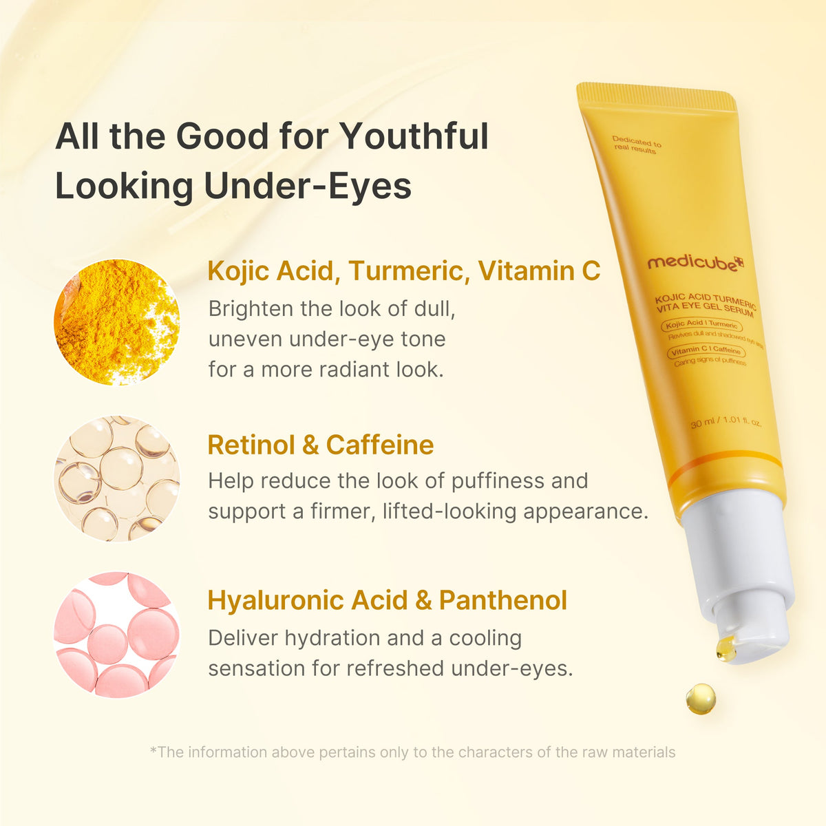 Kojic Acid Tumeric Eye Gel Serum W4