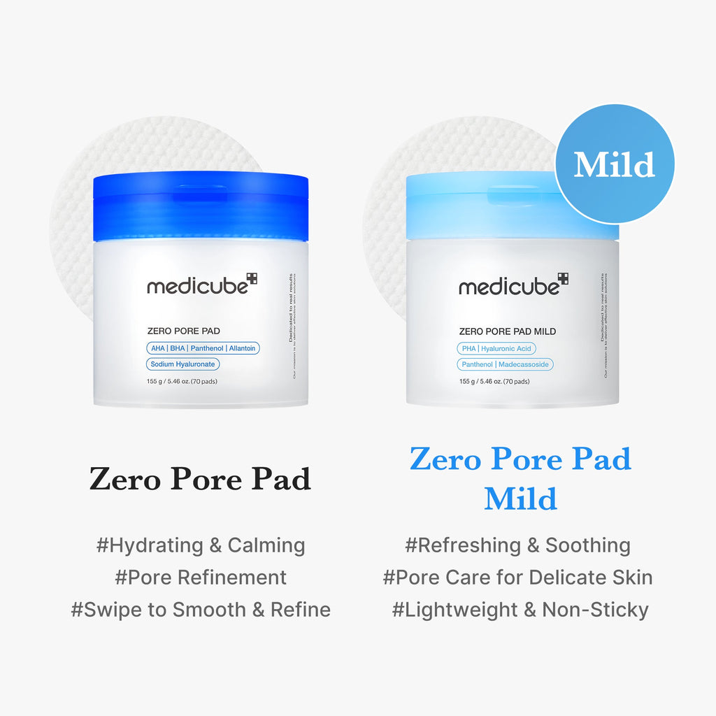 Zero Pore Madecassoside Pads (Mild) N3