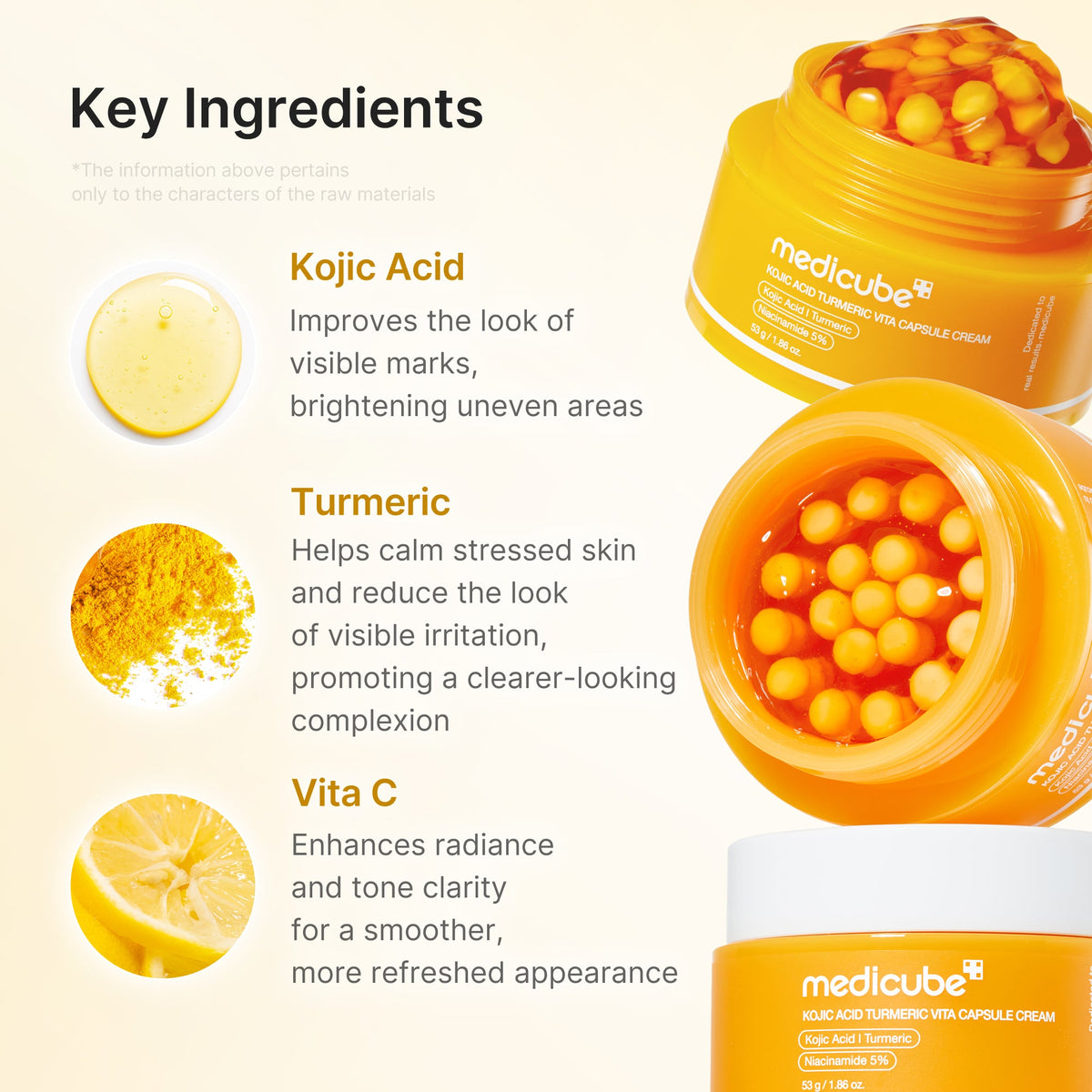 Kojic Acid Turmeric Vita Capsule Cream D0
