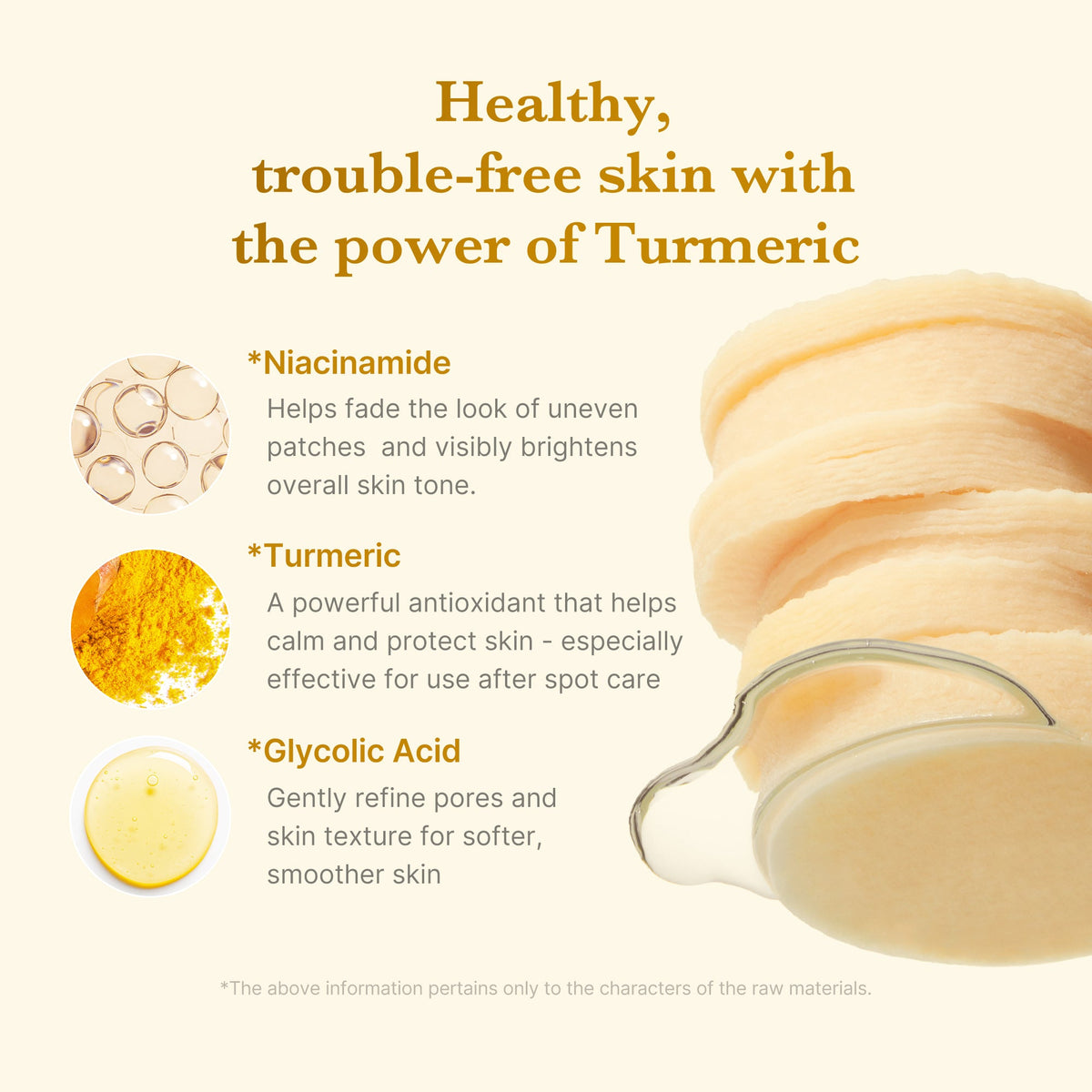 Kojic Acid Tumeric Toner Pad P5