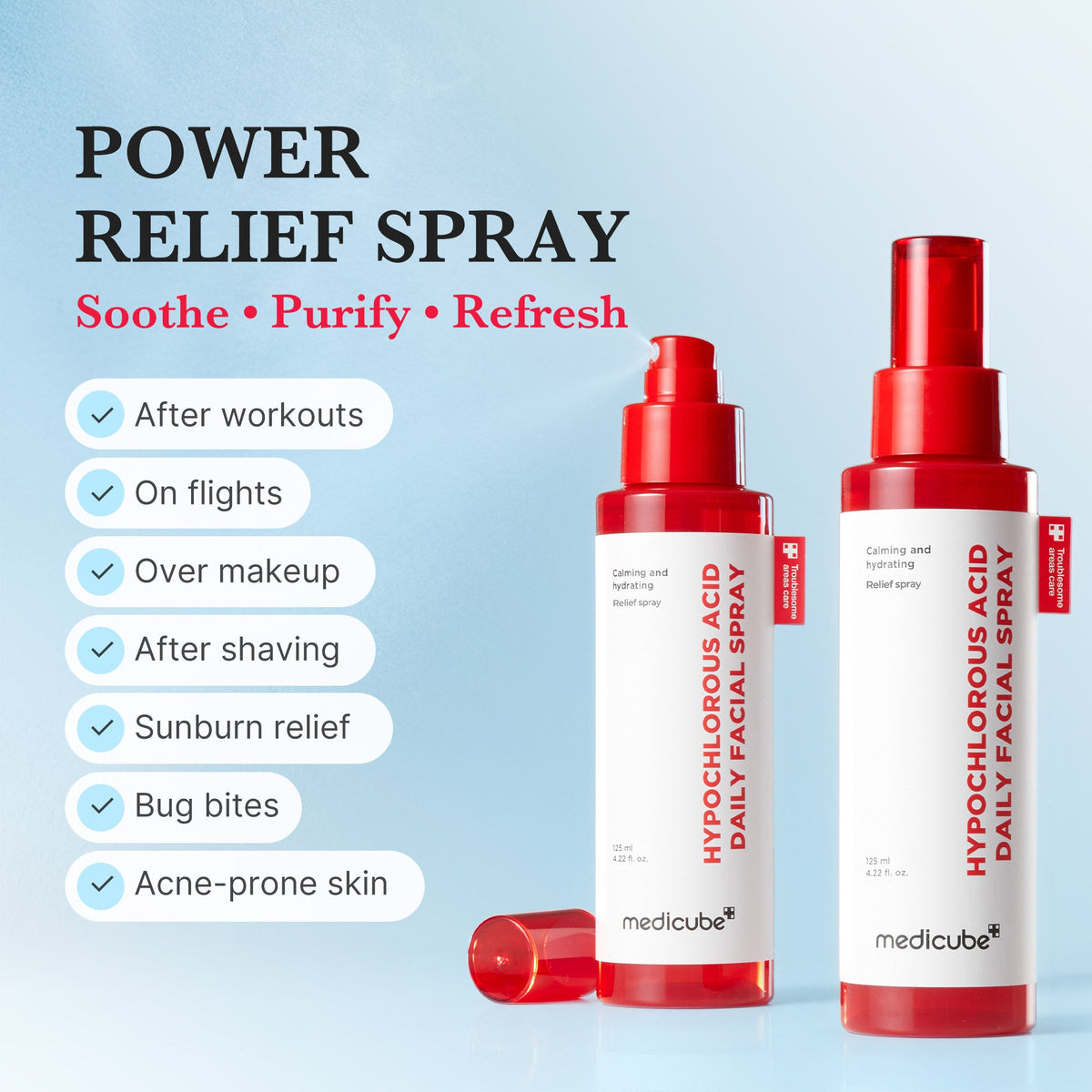 Hypochlorous Acid Power Soothing Spray V6