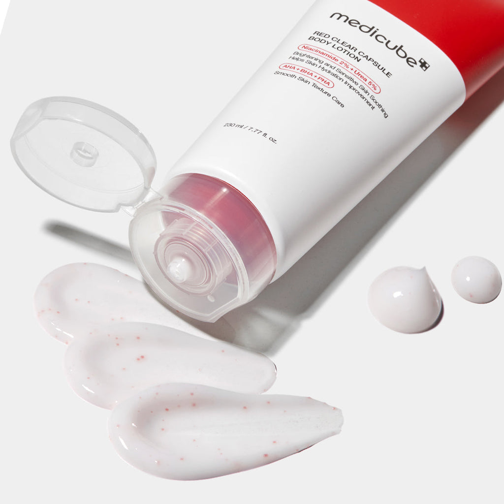 Red Clear Capsule Body Lotion A5