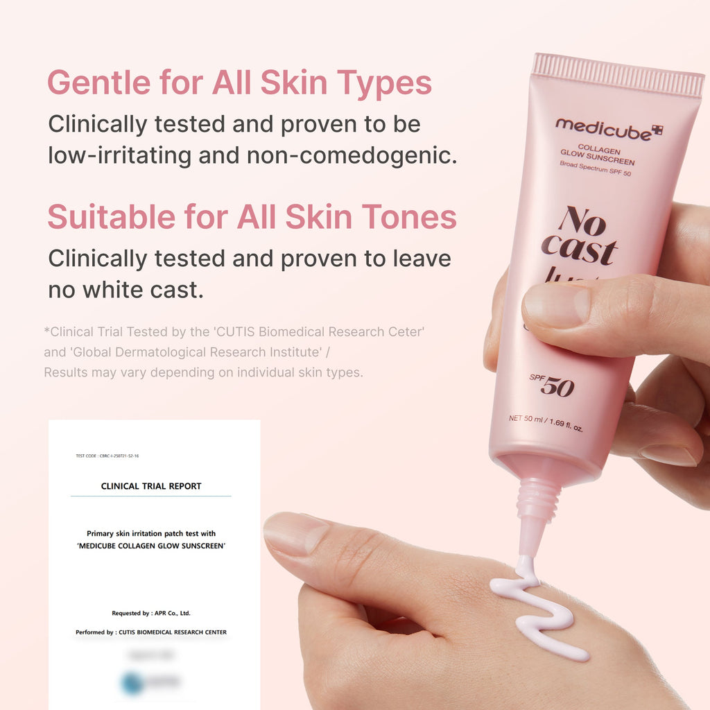 No Cast Just Glow Collagen Sunscreen Y9