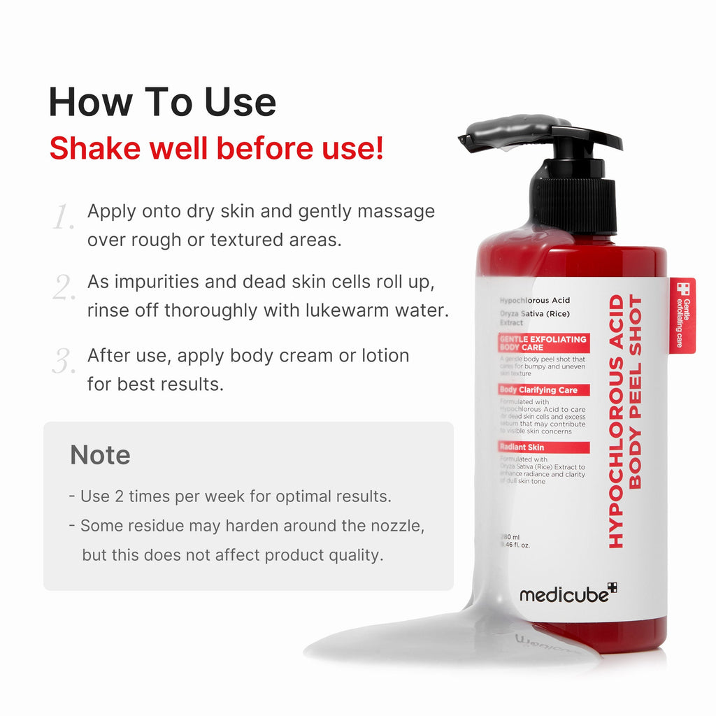 Hypochlorous Acid Rice Body Peel Shot L4