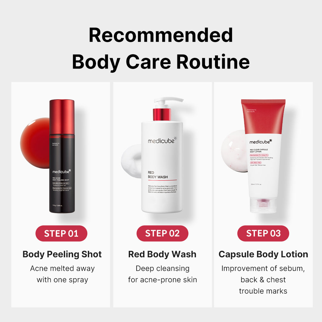Red Body Peeling Shot Cleanser G4