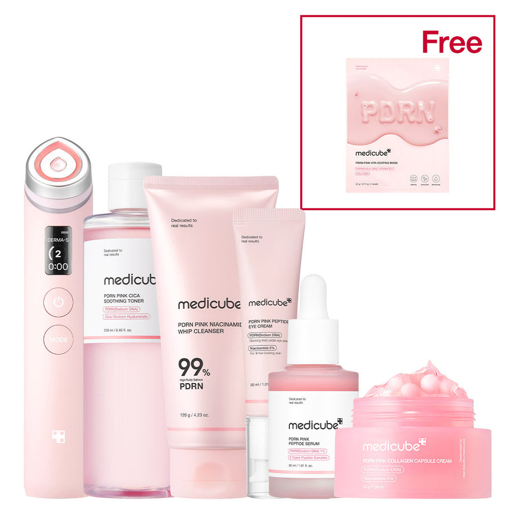 PDRN Pink Glow Home Aesthetic Full Set Q0