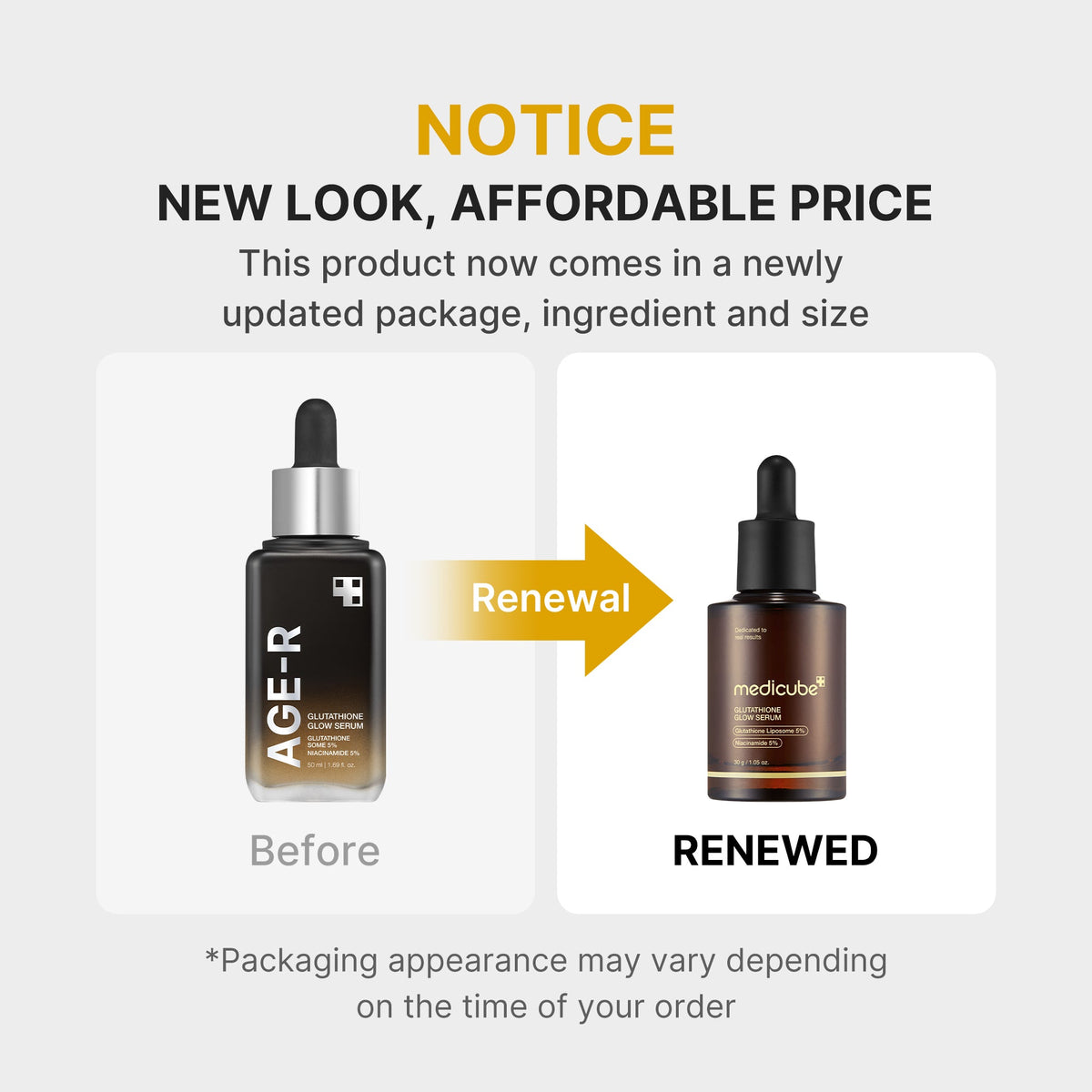AGE-R Glutathione Glow Serum P8