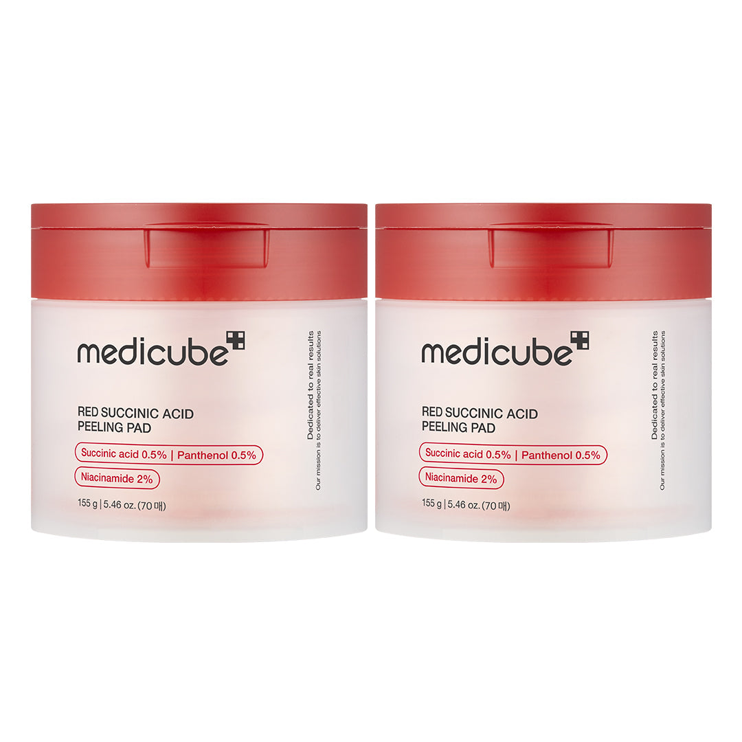 Red Succinic Acid Panthenol Pads N6