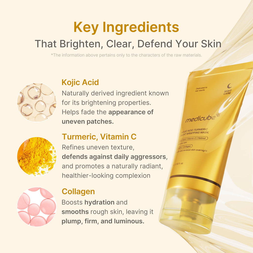 Kojic Acid Turmeric Overnight Wrapping Mask P8