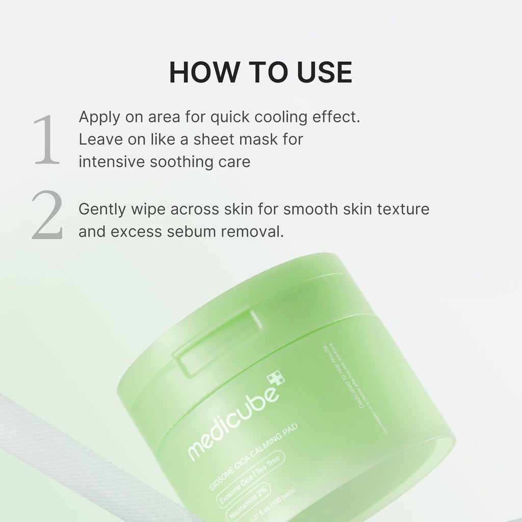 Exosome Cica Calming Toner Pads V1