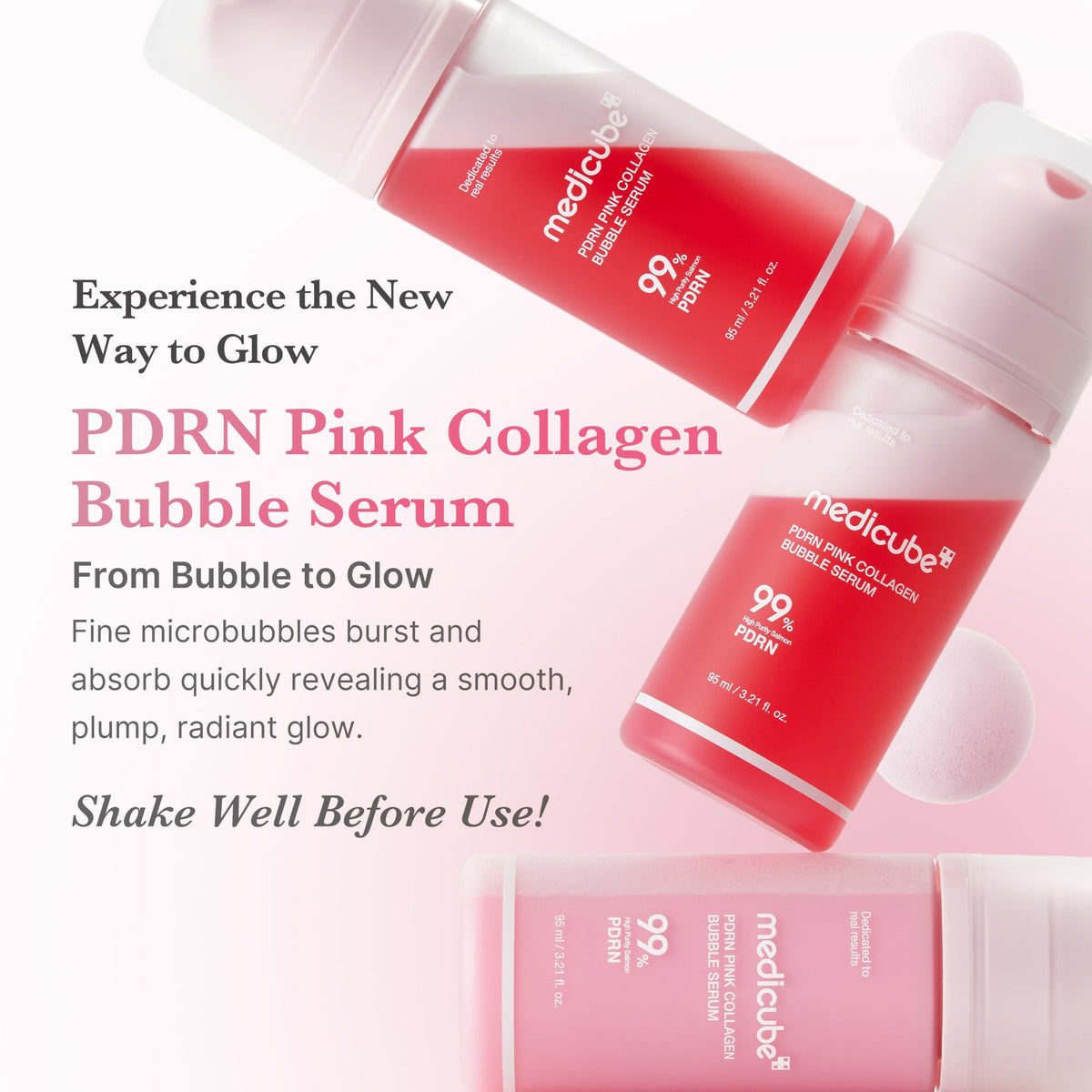PDRN Pink Collagen Bubble Serum X0