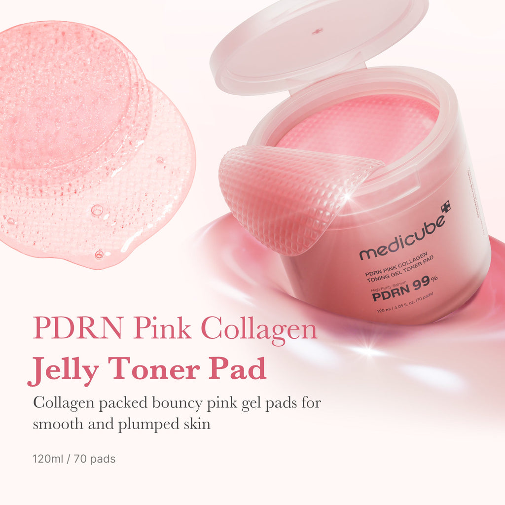 PDRN Pink Collagen Gel Toner Pad P0