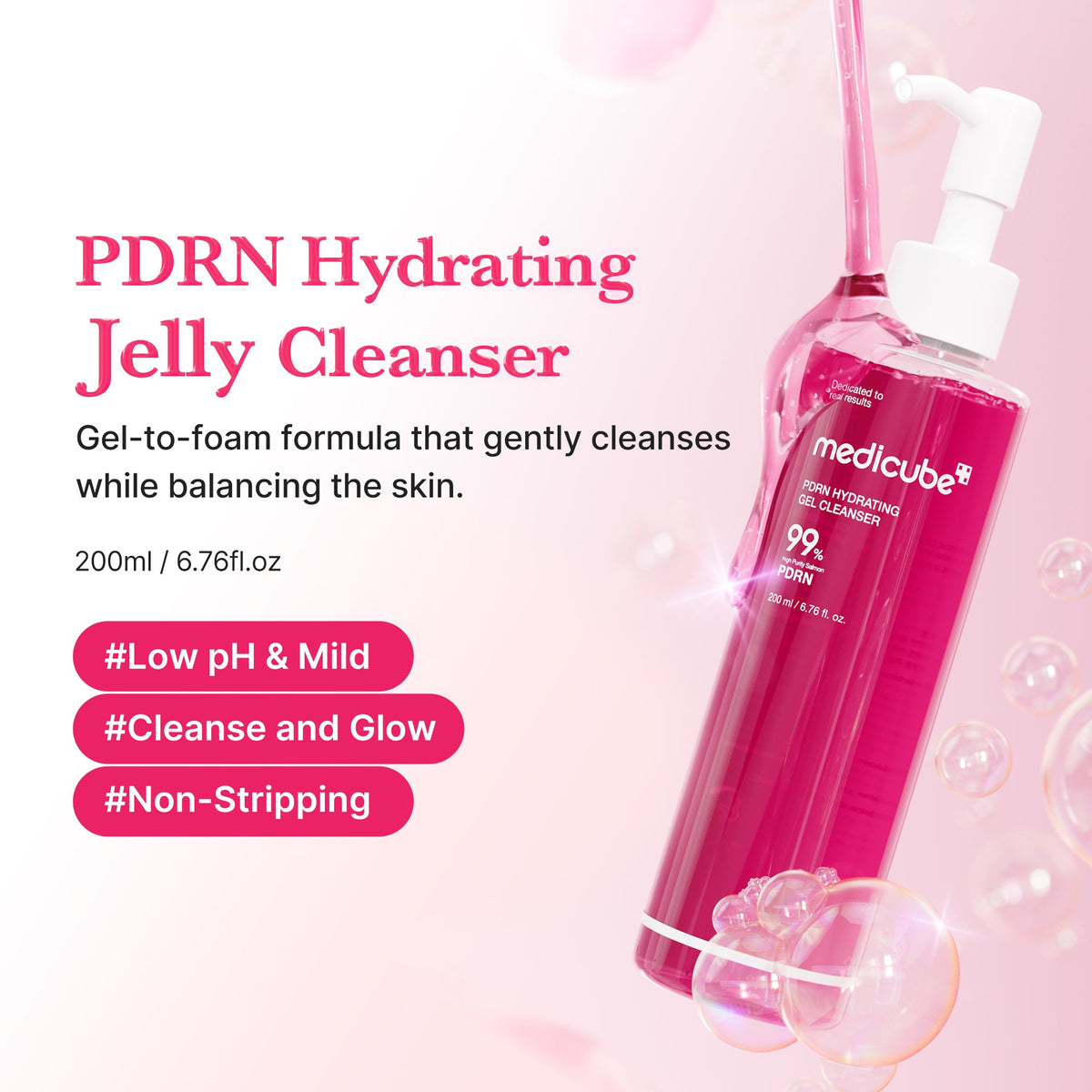 PDRN Pink Gel Cleanser Z1
