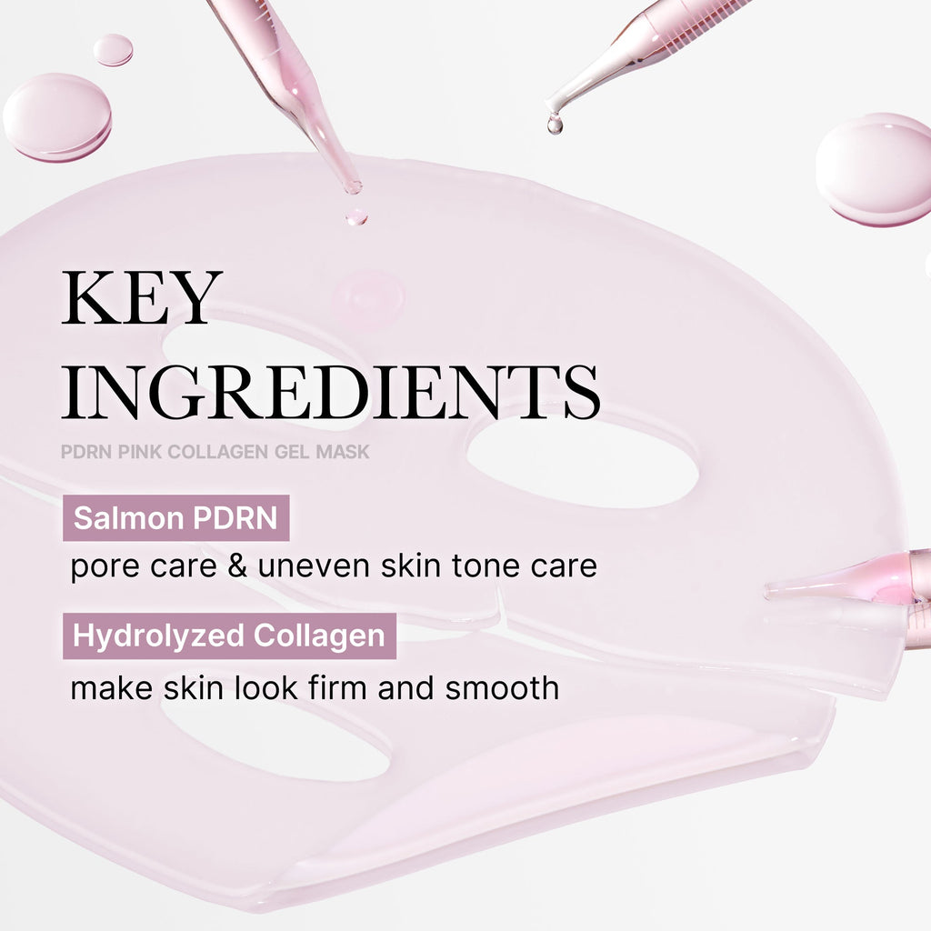 Salmon PDRN Pink Collagen Jelly Gel Mask T8