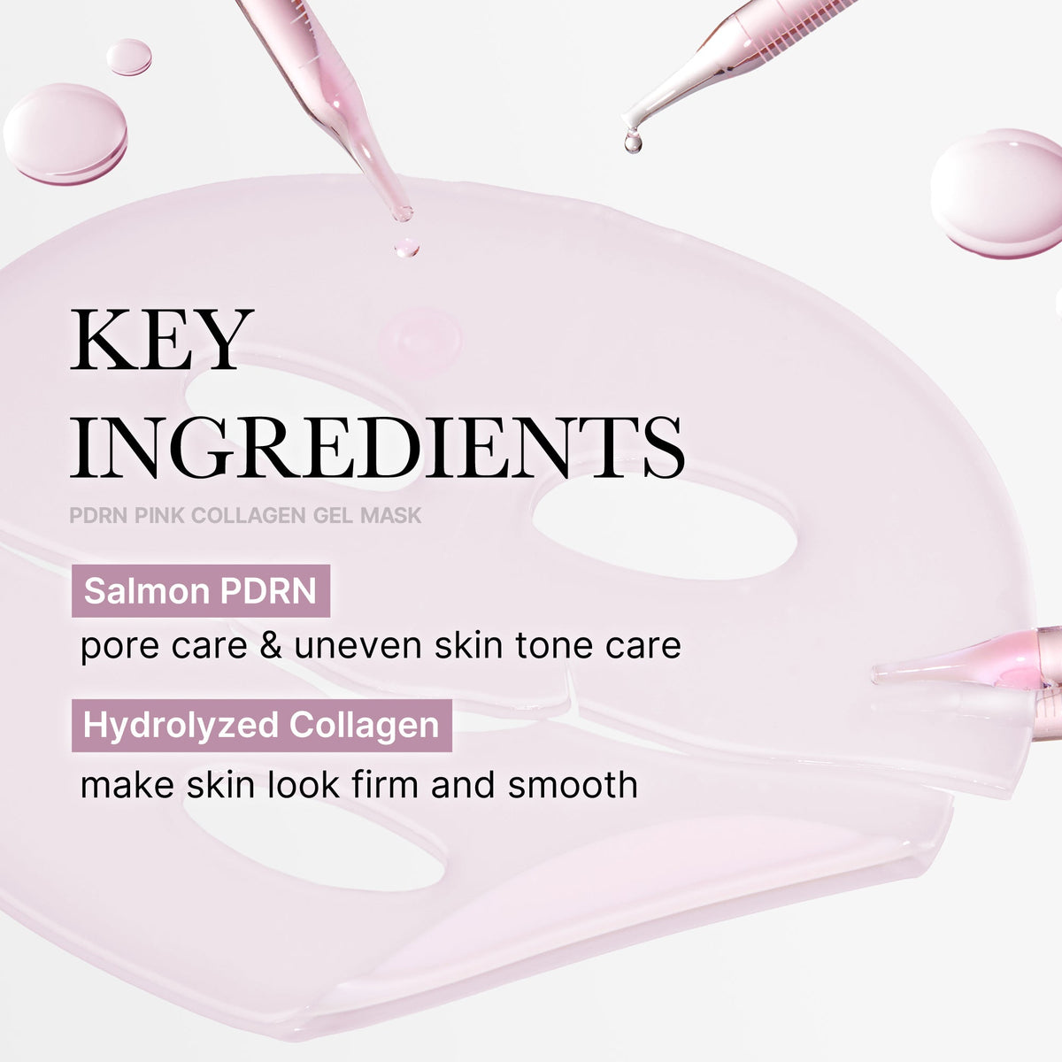 Salmon PDRN Pink Collagen Jelly Gel Mask T8