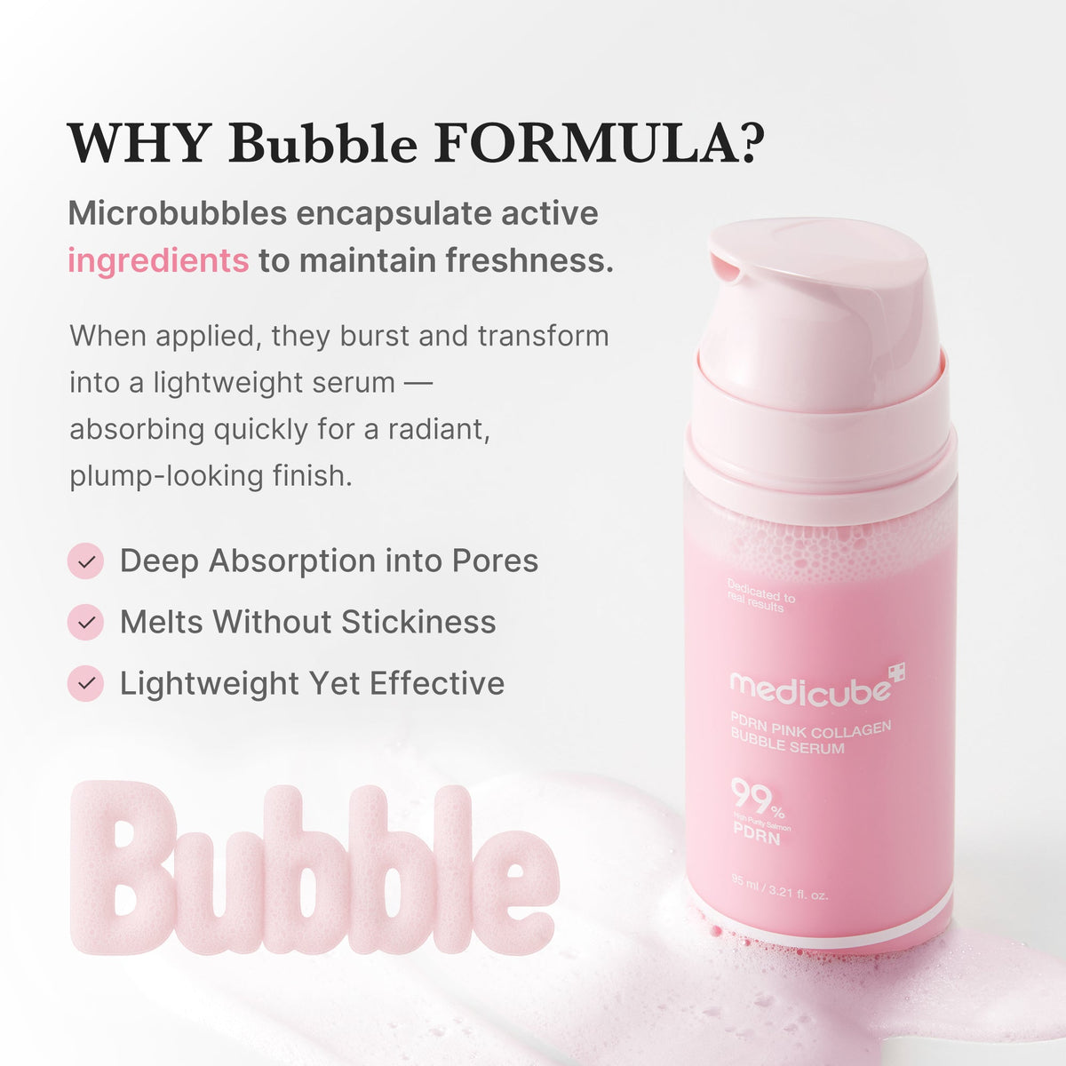 PDRN Pink Collagen Bubble Serum X0