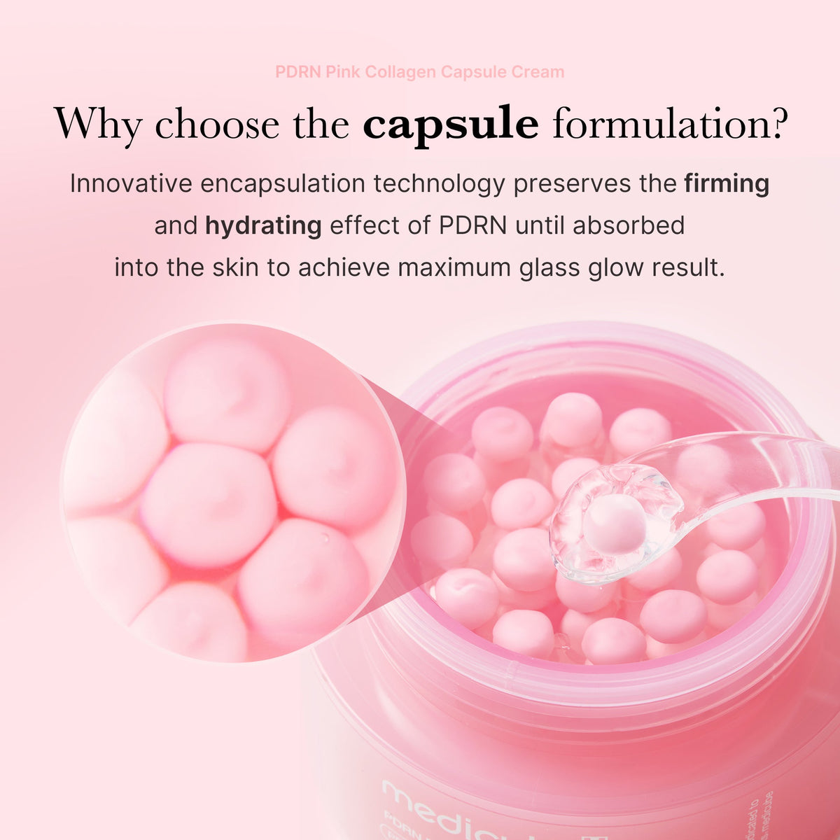 PDRN Pink Collagen Capsule Cream X3