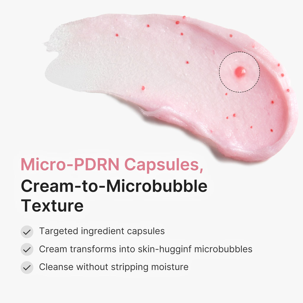 PDRN Pink Glutathione Capsule Foam Cleanser Z3