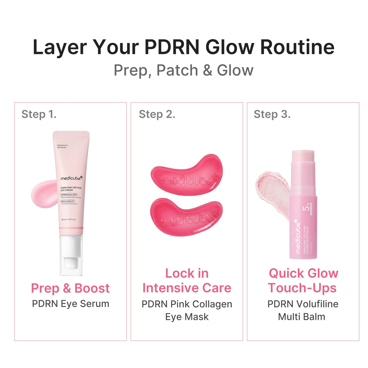 PDRN Pink Collagen Jelly Eye Mask L2