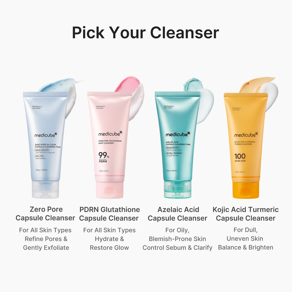 PDRN Pink Glutathione Capsule Foam Cleanser Z3