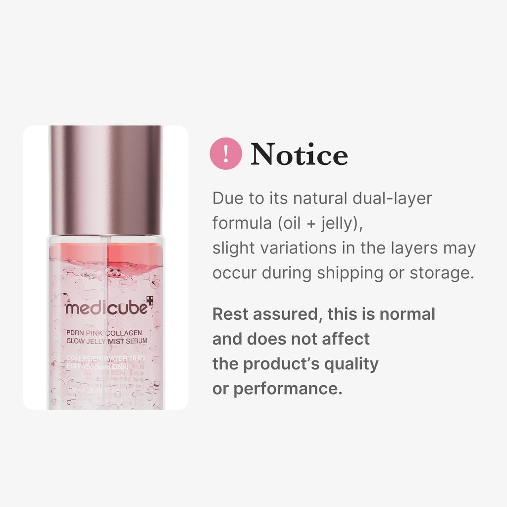 PDRN Pink Collagen Glow Jelly Mist Serum L7
