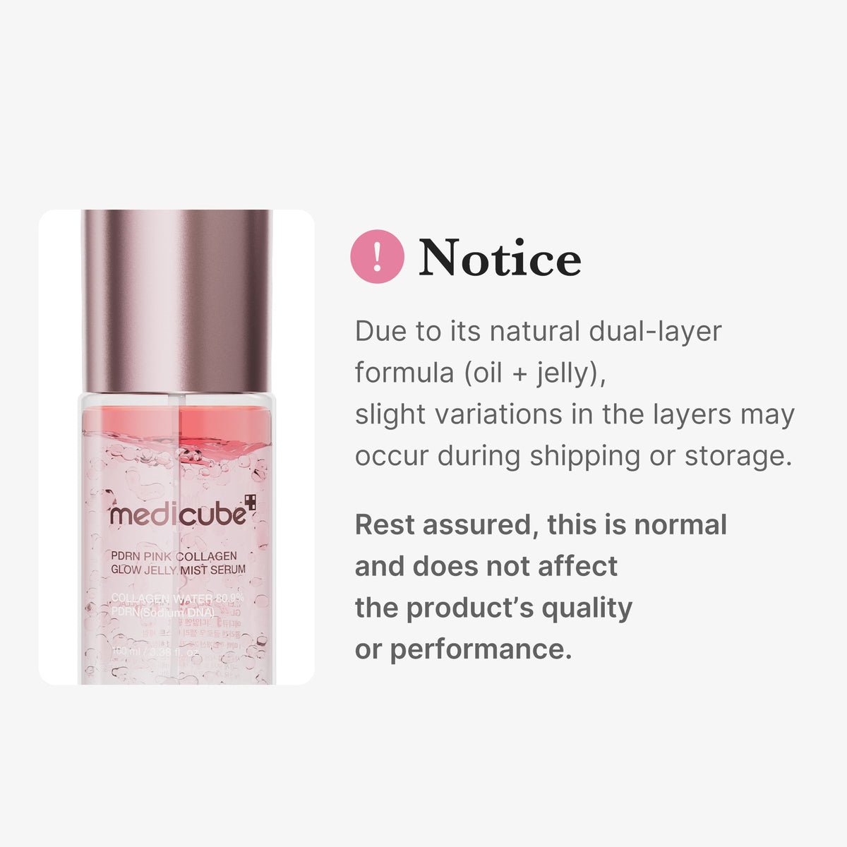 PDRN Pink Collagen Glow Jelly Mist Serum L7