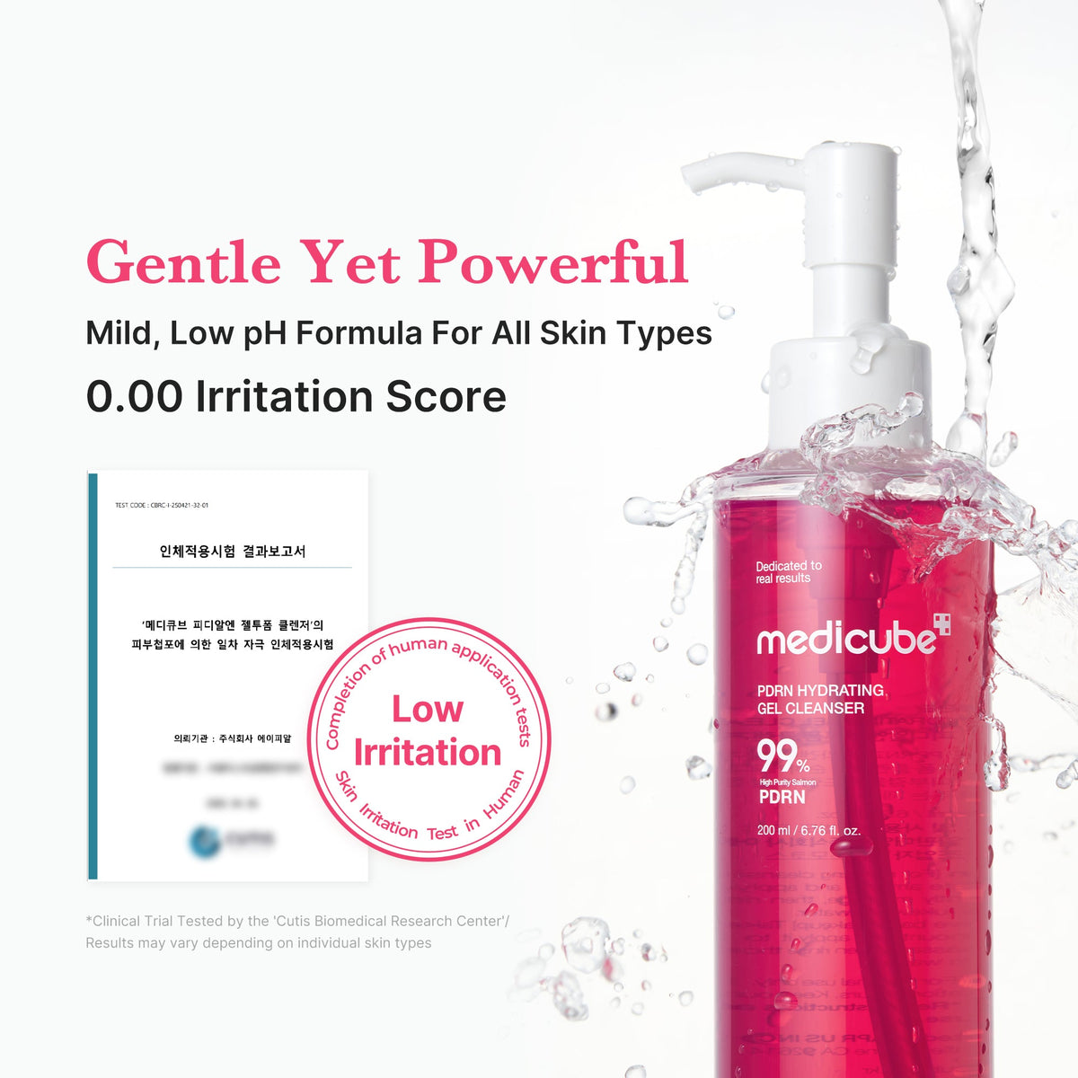 PDRN Pink Gel Cleanser Z1