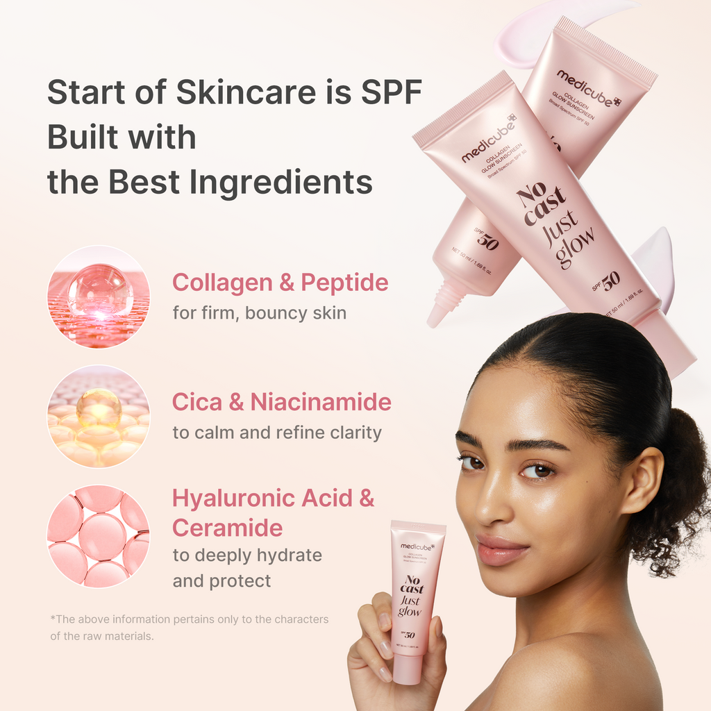 No Cast Just Glow Collagen Sunscreen M3